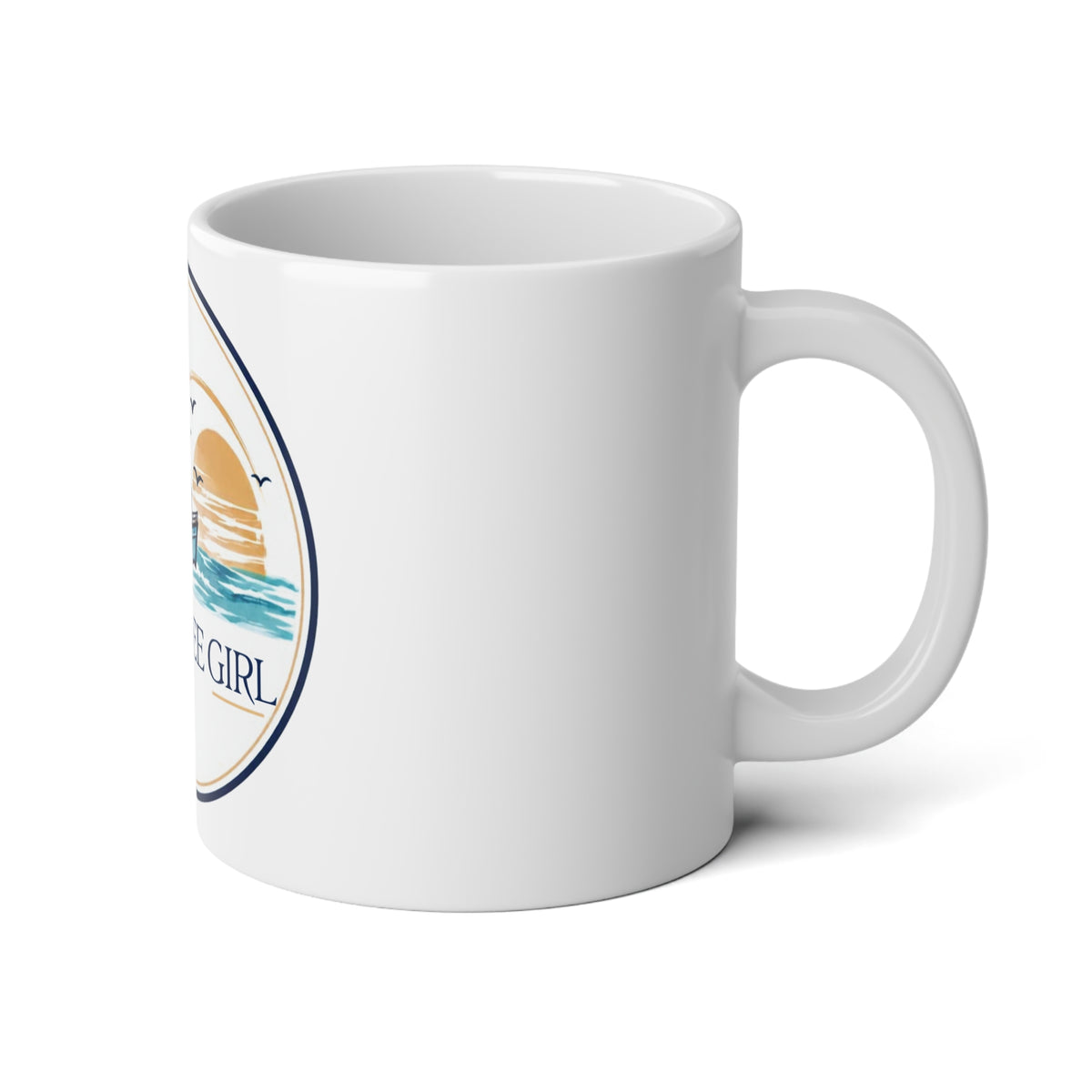 Copy of Apalachee Girl Nautical Anchor 20oz Mug