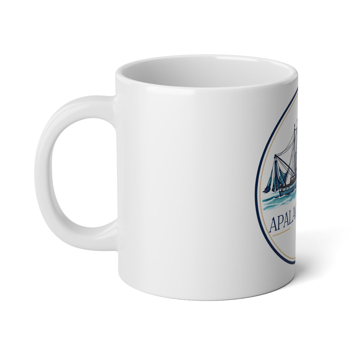 Copy of Apalachee Girl Nautical Anchor 20oz Mug