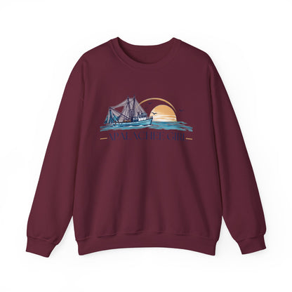 Apalachee Girl Coastal Crewneck Sweatshirt
