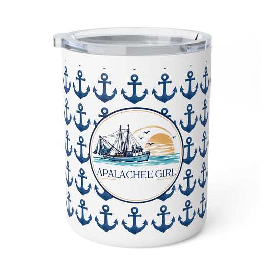 Nautical Anchor Insulated Coffee Mug, 10oz