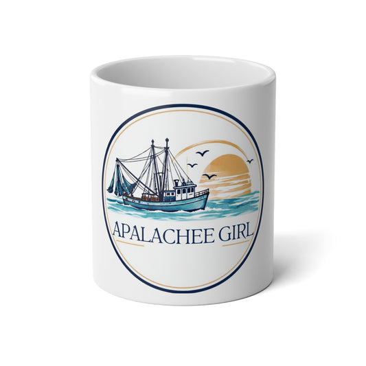 Copy of Apalachee Girl Nautical Anchor 20oz Mug